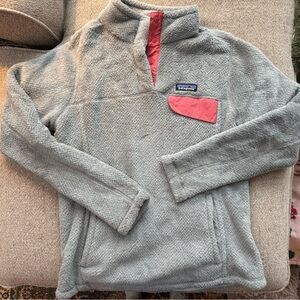 Patagonia Fleece with Pink Accents